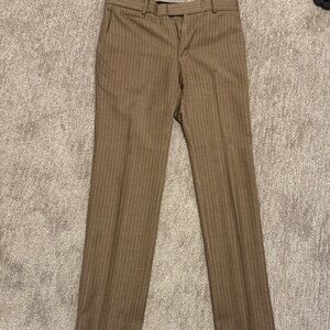 Banana republic Men's Brown Striped Pants (Heavy/warm)
